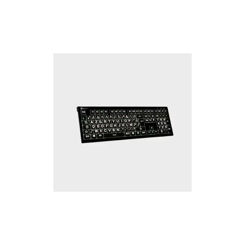 Clavier rétroéclairé à gros caractères | Vision & Vie