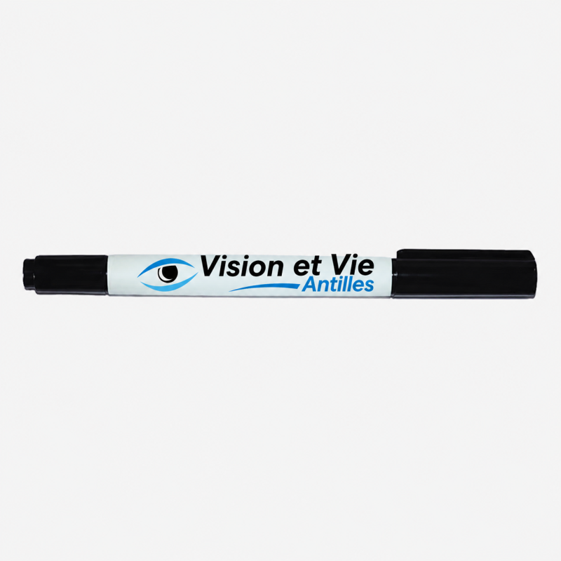 Feutre double pointe pour malvoyants | Vision & Vie Antilles