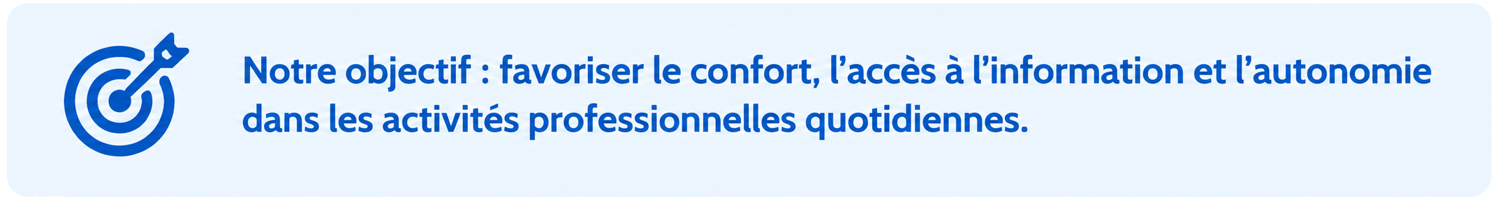 Aménagement de poste de travail